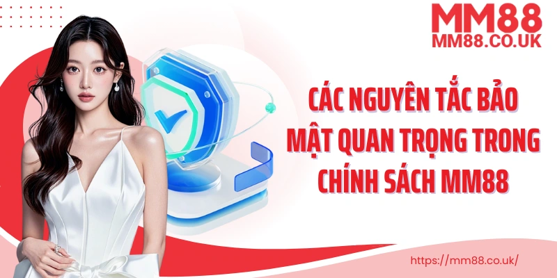 Các nguyên tắc bảo mật quan trọng trong chính sách MM88